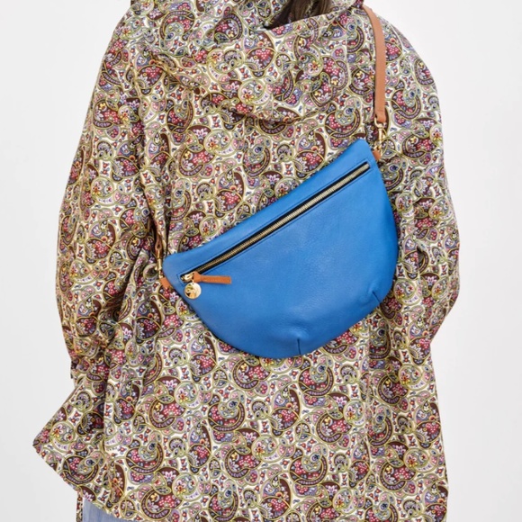 Clare V Grande Fanny in Rare Cobalt Blue Excellent! - Picture 3 of 12